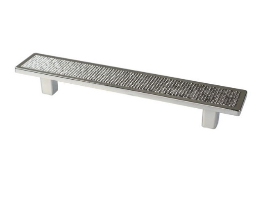 RUJZ DESIGN Fogantyú - 516.30b - Fényes króm Cr - Zamak fém ötvözet - Több méretben gyártott fém bútorfogantyú