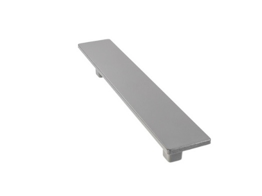 RUJZ DESIGN Bútor fogantyú - 516.30e - Ezüst inox (szálcsiszolt) SNiL - Zamak fém ötvözet - Több méretben gyártott fém bútorfogantyú
