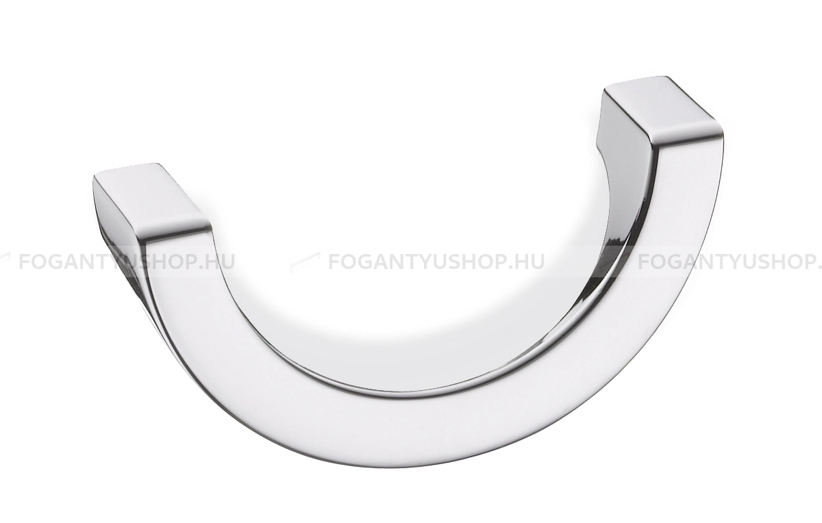 SCHWINN Bútorfogantyú - 64 Z010 - furattáv 64 mm - Fényes króm Cr - Zamak fém ötvözet - Egy méretben gyártott fém bútorfogantyú