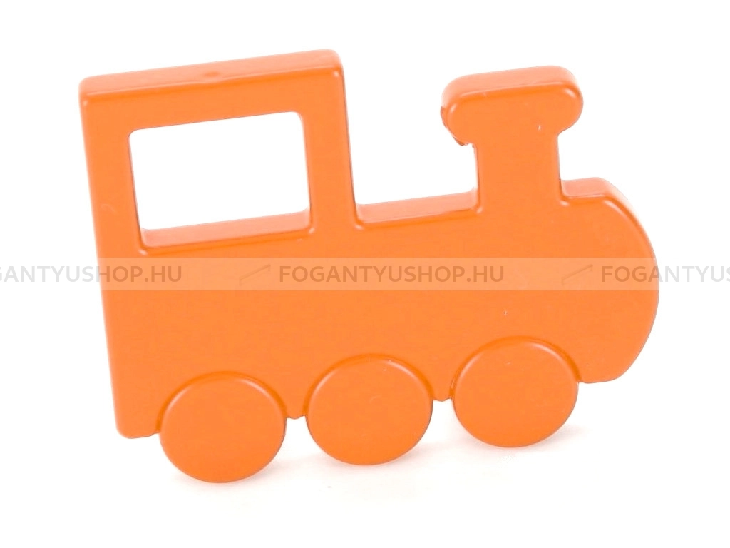 RUJZ DESIGN Bútorfogantyú - Gyerek mozdony vonat 32 469.50 Narancssárga - furattáv 32 mm - Narancssárga oranzna1 - Műanyag - Színes gyerekbútor fogantyú
