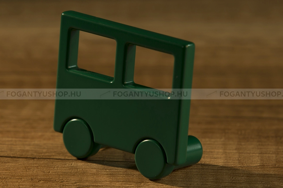 RUJZ DESIGN Fogantyú - Gyerek vonatkocsi vagon 32 470.50 (fű zöld) - furattáv 32 mm - Zöld (fű zöld) zelena4 - Műanyag - Színes gyerekbútor fogantyú