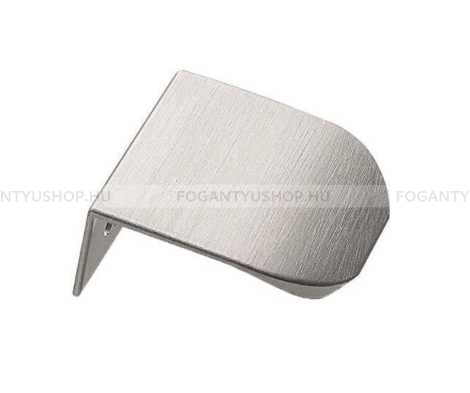 FURNIPART Fogantyú - EDGE ROUND - Szálcsiszolt 66 - Alumínium - Egy méretben gyártott fém bútorfogantyú