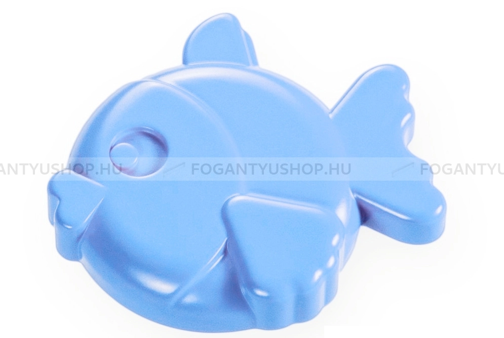 RUJZ DESIGN Bútor fogantyú - Gyerek hal halacska 843.22 modra barby - 1 furatos - Barbi kék modra barby - Műanyag - Mesefigurás, állatos gyerekbútor fogantyú