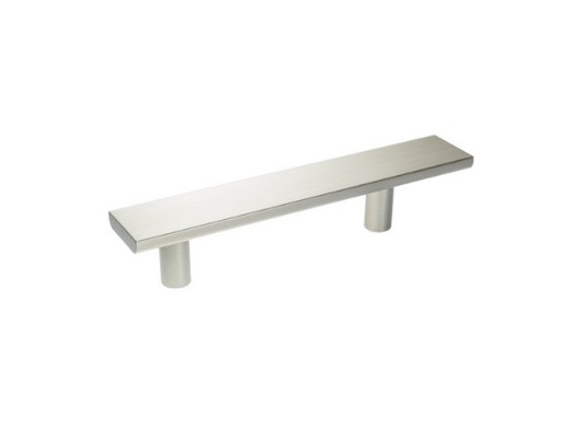 RUJZ DESIGN Fogantyú - 96 595.28b - furattáv 96 mm - Fényes króm Cr - Alumínium - Egy méretben gyártott fém bútorfogantyú