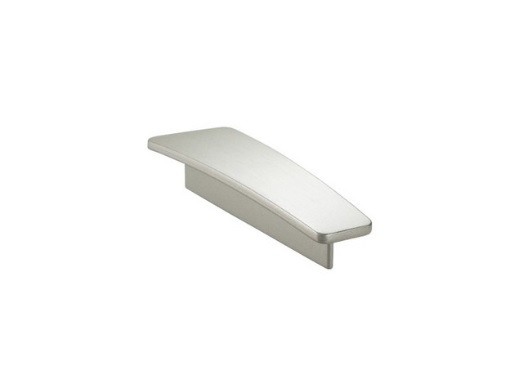 RUJZ DESIGN Bútorfogantyú - 32 590.03 - furattáv 32 mm - Ezüst inox (szálcsiszolt) SNiL - Zamak fém ötvözet - Egy méretben gyártott fém bútorfogantyú