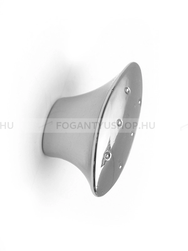 RUJZ DESIGN Gomb fogantyú - 175.16 - 1 furatos - Fényes króm Cr - Zamak fém ötvözet - Fém gombfogantyú, bútorgomb (szögletes, kerek)