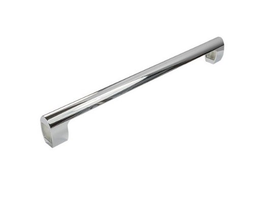 RUJZ DESIGN Fogantyú - 424.29 - Fényes króm Cr - Alumínium - Több méretben gyártott fém bútorfogantyú