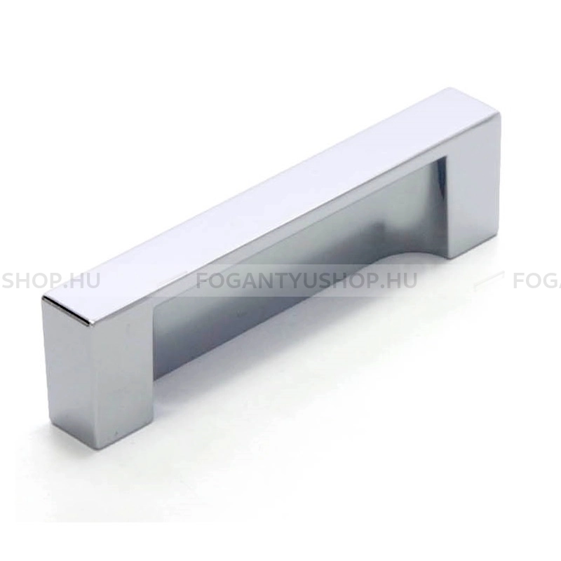 RUJZ DESIGN Fogantyú - 64 454.20 - furattáv 64 mm - Fényes króm Cr - Zamak fém ötvözet - Egy méretben gyártott fém bútorfogantyú