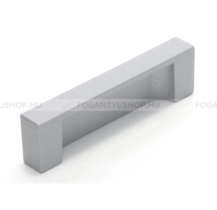 RUJZ DESIGN Bútor fogantyú - 64 454.20 - furattáv 64 mm - Matt króm MCrL - Zamak fém ötvözet - Egy méretben gyártott fém bútorfogantyú