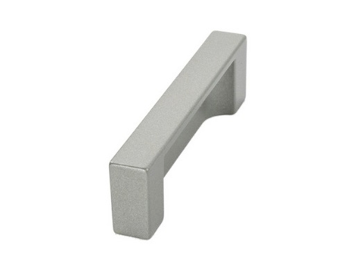 RUJZ DESIGN Bútor fogantyú - 64 454.20 - furattáv 64 mm - Matt króm MCrL - Zamak fém ötvözet - Egy méretben gyártott fém bútorfogantyú