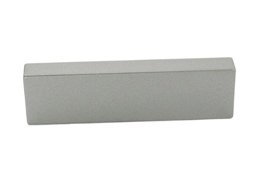 RUJZ DESIGN Bútor fogantyú - 64 454.20 - furattáv 64 mm - Matt króm MCrL - Zamak fém ötvözet - Egy méretben gyártott fém bútorfogantyú