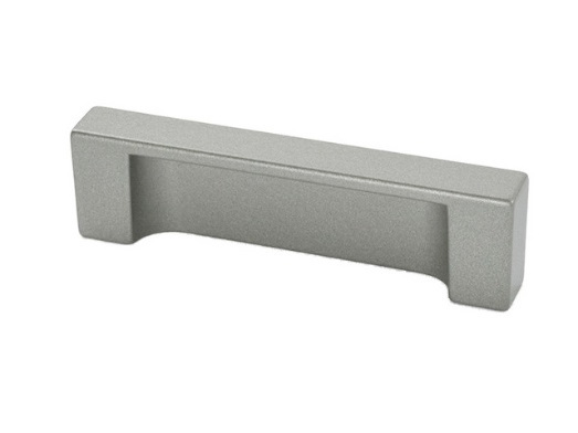 RUJZ DESIGN Bútor fogantyú - 64 454.20 - furattáv 64 mm - Matt króm MCrL - Zamak fém ötvözet - Egy méretben gyártott fém bútorfogantyú