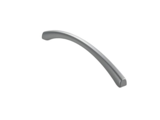RUJZ DESIGN Bútorfogantyú - 160 603.29 - furattáv 160 mm - Matt króm MCrL - Zamak fém ötvözet - Egy méretben gyártott fém bútorfogantyú