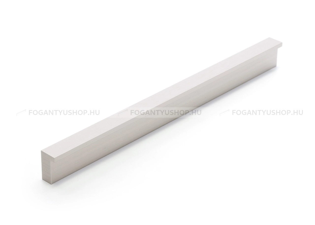 RUJZ DESIGN Bútorfogantyú - 490.17 - Szálcsiszolt nikkel NisatE - Alumínium - Több méretben gyártott fém bútorfogantyú