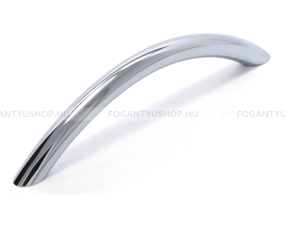 RUJZ DESIGN Fogantyú - 96 219.08 - furattáv 96 mm - Fényes króm Cr - Zamak fém ötvözet - Egy méretben gyártott fém bútorfogantyú