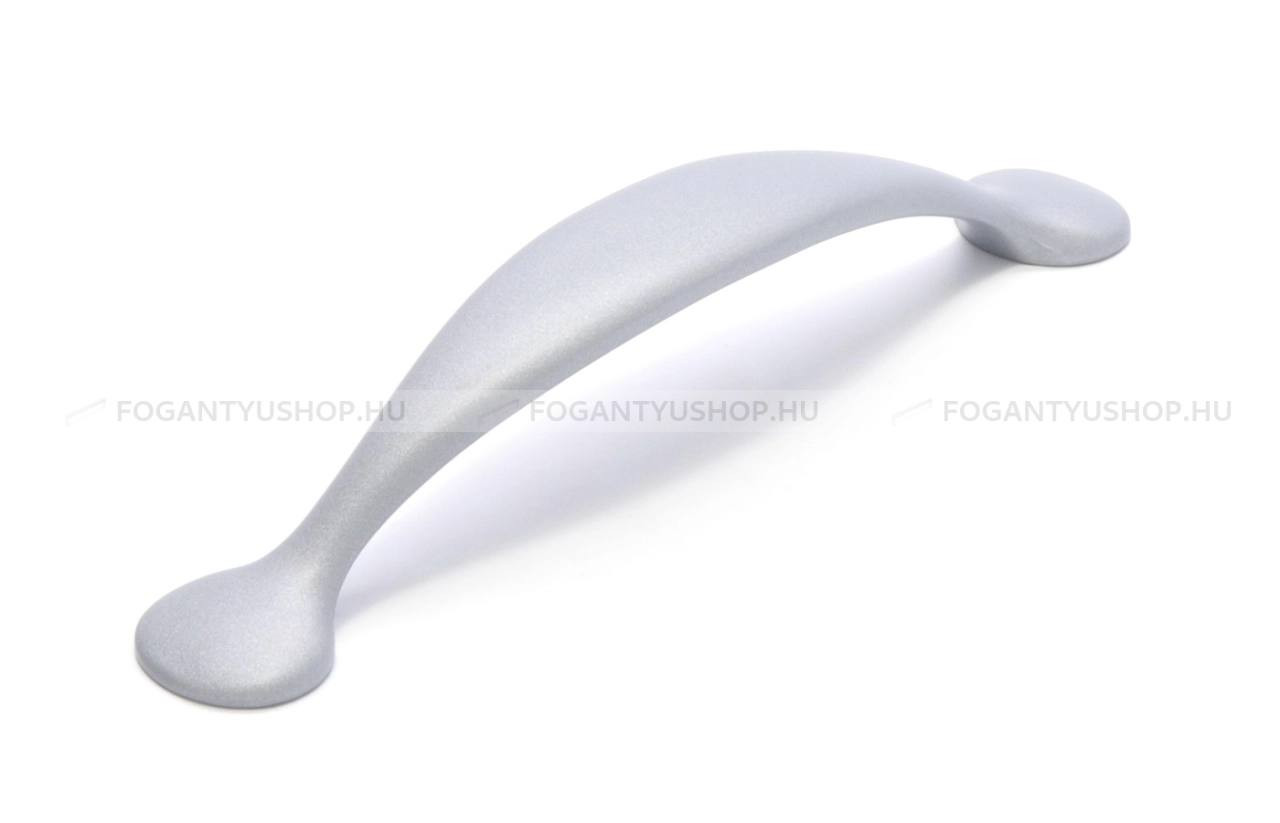 RUJZ DESIGN Bútor fogantyú - 128 269.22 - furattáv 128 mm - Matt króm MCrL - Zamak fém ötvözet - Egy méretben gyártott fém bútorfogantyú