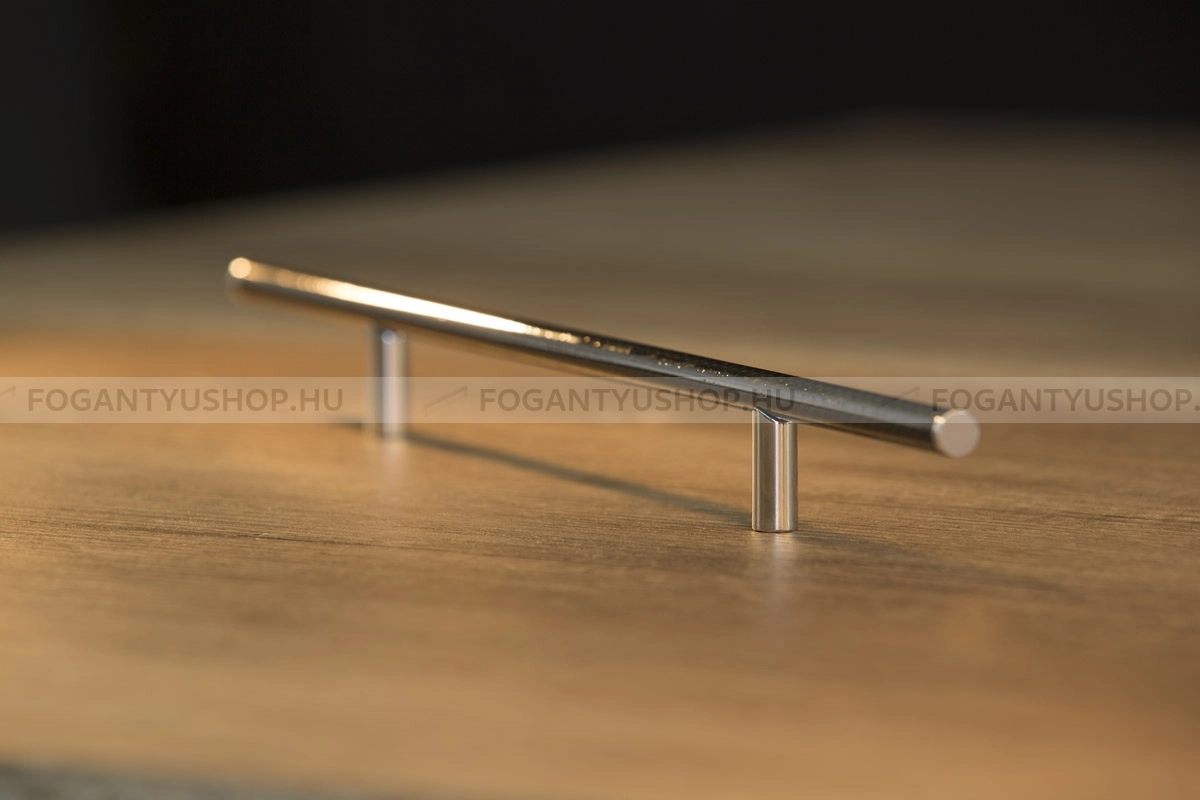 RUJZ DESIGN Bútorfogantyú - 611.08 Üvegszálas karbon - Fényes króm Cr, Üvegszálas karbon   - Zamak fém ötvözet, Üvegszálas karbon - Több méretben gyártott fém bútorfogantyú