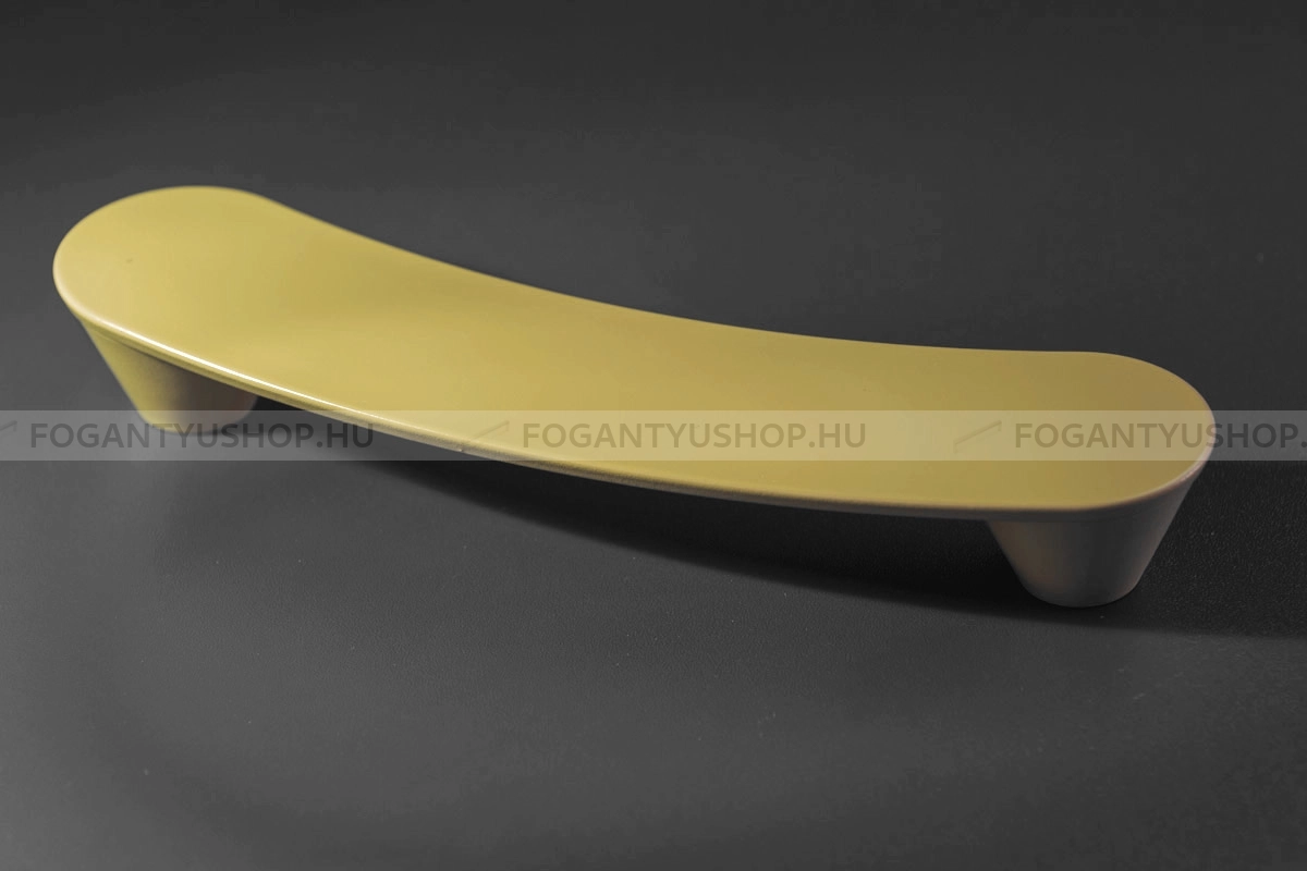 RUJZ DESIGN Fogantyú - 160 599.30 rumena barby - furattáv 160 mm - Barbi sárga rumena barby - Műanyag - Színes műanyag bútorfogantyú