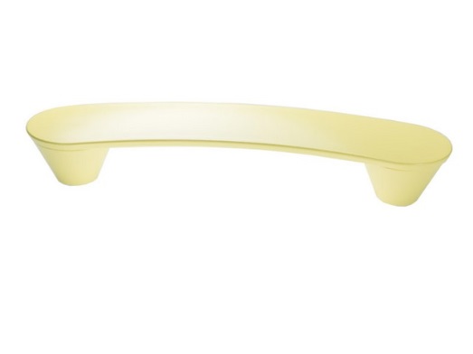 RUJZ DESIGN Fogantyú - 160 599.30 rumena barby - furattáv 160 mm - Barbi sárga rumena barby - Műanyag - Színes műanyag bútorfogantyú