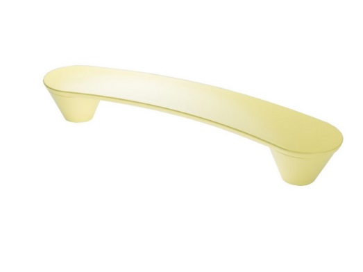 RUJZ DESIGN Fogantyú - 160 599.30 rumena barby - furattáv 160 mm - Barbi sárga rumena barby - Műanyag - Színes műanyag bútorfogantyú