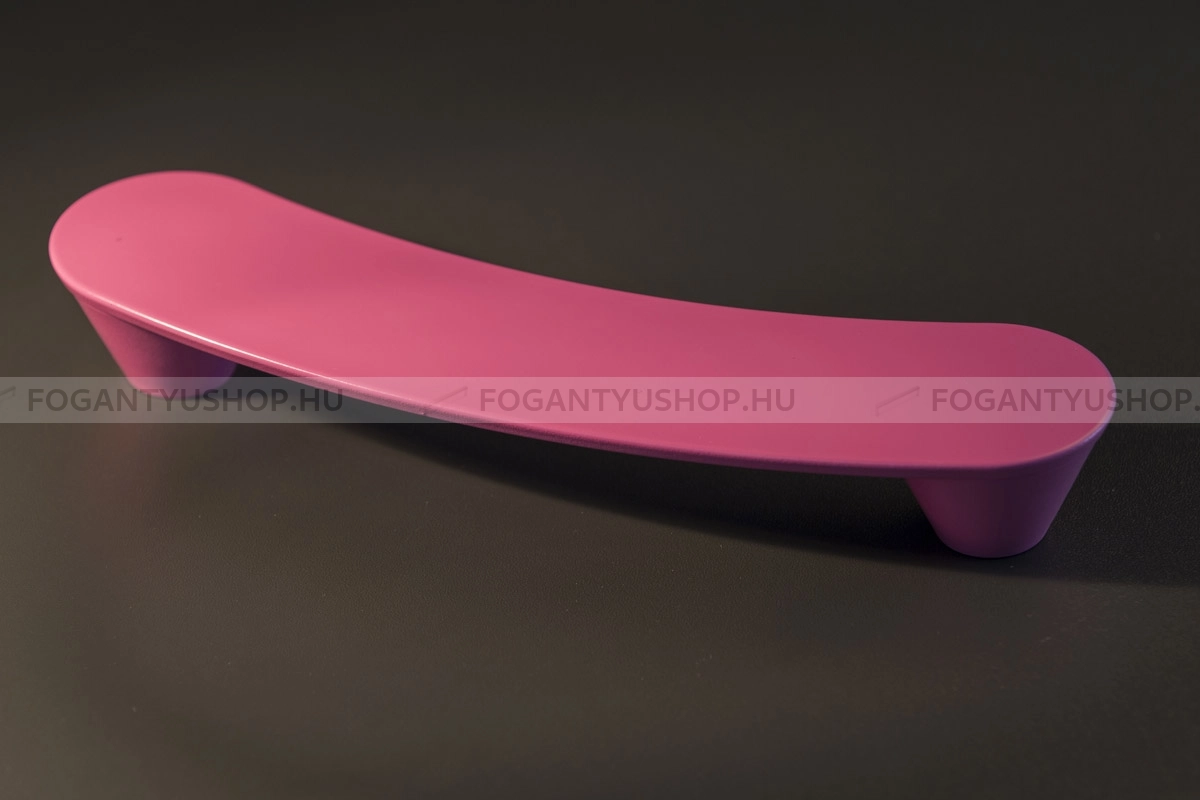 RUJZ DESIGN Fogantyú - 160 599.30 lila - furattáv 160 mm - Barbi lila vijola barby - Műanyag - Színes műanyag bútorfogantyú