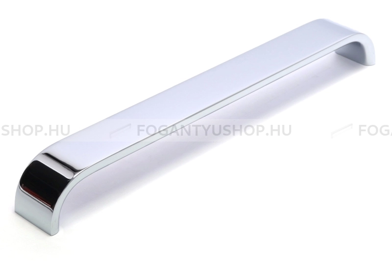 RUJZ DESIGN Bútor fogantyú - 520.28 - Fényes króm Cr - Alumínium - Több méretben gyártott fém bútorfogantyú