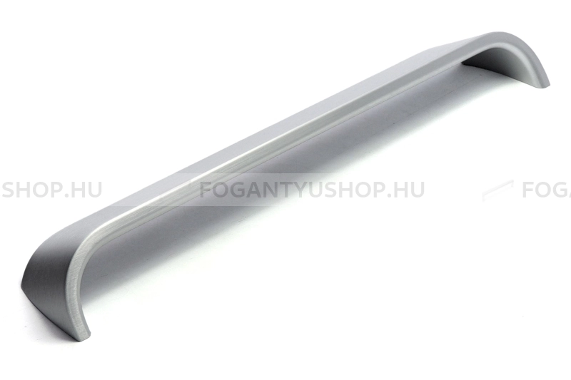 RUJZ DESIGN Bútor fogantyú - 617.33 - Matt króm szálcsiszolt SatMCrE - Alumínium - Több méretben gyártott fém bútorfogantyú