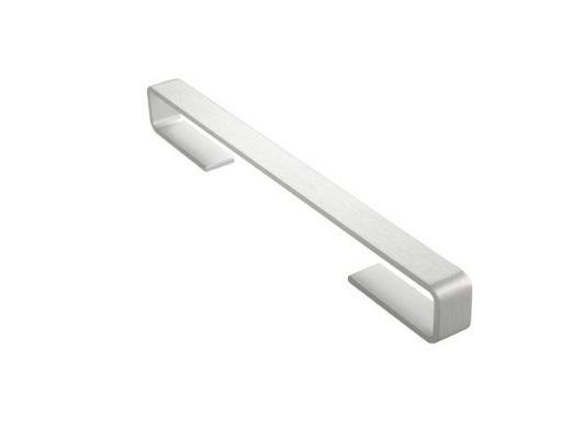 RUJZ DESIGN Bútor fogantyú - 618.15 - Fényes króm Cr - Alumínium - Több méretben gyártott fém bútorfogantyú