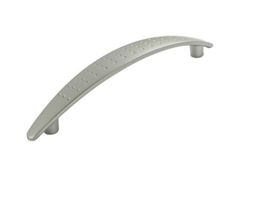 RUJZ DESIGN Bútorfogantyú - 128 295.20 - furattáv 128 mm - Matt króm MCrL - Zamak fém ötvözet - Egy méretben gyártott fém bútorfogantyú