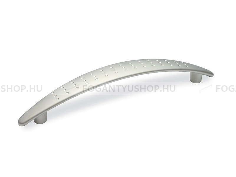 RUJZ DESIGN Fogantyú - 128 295.20 - furattáv 128 mm - Ezüst inox (szálcsiszolt) SNiL - Zamak fém ötvözet - Egy méretben gyártott fém bútorfogantyú