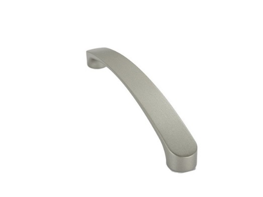 RUJZ DESIGN Bútorfogantyú - 160 319.19 - furattáv 160 mm - Ezüst inox (szálcsiszolt) SNiL - Zamak fém ötvözet - Egy méretben gyártott fém bútorfogantyú