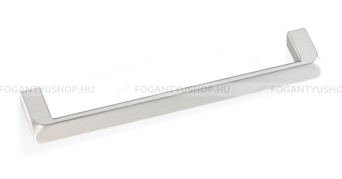 RUJZ DESIGN Bútor fogantyú - 588.25 - Ezüst inox (szálcsiszolt) SNiL - Zamak fém ötvözet - Több méretben gyártott fém bútorfogantyú
