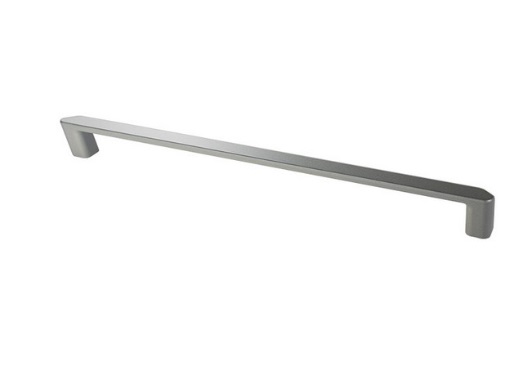 RUJZ DESIGN Bútor fogantyú - 588.25 - Ezüst inox (szálcsiszolt) SNiL - Zamak fém ötvözet - Több méretben gyártott fém bútorfogantyú
