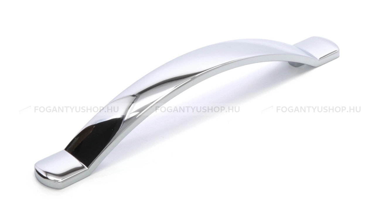RUJZ DESIGN Fogantyú - 358.13 - Fényes króm Cr - Zamak fém ötvözet - Több méretben gyártott fém bútorfogantyú