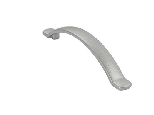 RUJZ DESIGN Fogantyú - 358.13 - Ezüst inox (szálcsiszolt) SNiL - Zamak fém ötvözet - Több méretben gyártott fém bútorfogantyú