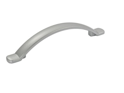 RUJZ DESIGN Fogantyú - 358.13 - Ezüst inox (szálcsiszolt) SNiL - Zamak fém ötvözet - Több méretben gyártott fém bútorfogantyú