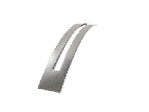 RUJZ DESIGN Bútorfogantyú - 361.25 - Ezüst inox (szálcsiszolt) SNiL - Zamak fém ötvözet - Több méretben gyártott fém bútorfogantyú