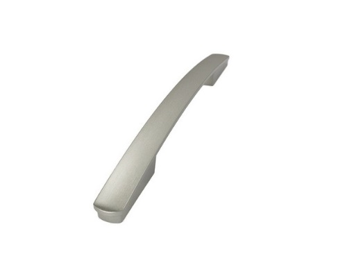 RUJZ DESIGN Bútor fogantyú - 160 387.20 - furattáv 160 mm - Ezüst inox (szálcsiszolt) SNiL - Zamak fém ötvözet - Egy méretben gyártott fém bútorfogantyú