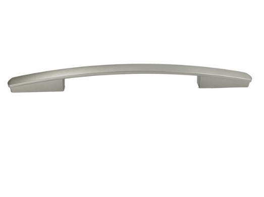 RUJZ DESIGN Bútor fogantyú - 160 387.20 - furattáv 160 mm - Ezüst inox (szálcsiszolt) SNiL - Zamak fém ötvözet - Egy méretben gyártott fém bútorfogantyú