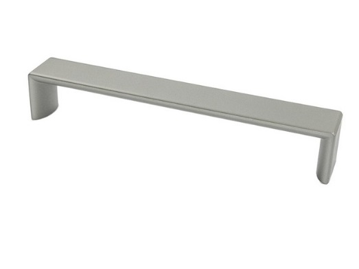 RUJZ DESIGN Bútor fogantyú - 160 495.25 - furattáv 160 mm - Ezüst inox (szálcsiszolt) SNiL - Zamak fém ötvözet - Egy méretben gyártott fém bútorfogantyú