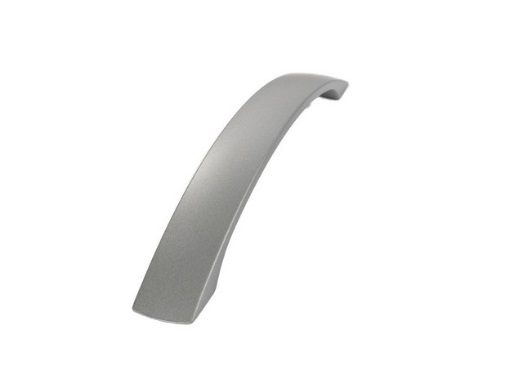 RUJZ DESIGN Fogantyú - 160 497.22 - furattáv 160 mm - Ezüst inox (szálcsiszolt) SNiL - Zamak fém ötvözet - Egy méretben gyártott fém bútorfogantyú