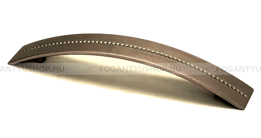 RUJZ DESIGN Fogantyú - 462.25b - Antik patina barna MsPatL - Zamak fém ötvözet - Klasszikus, vintage, antik fém bútorfogantyú