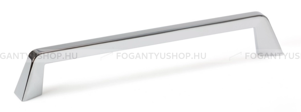 VIEFE Bútor fogantyú - ARROW 192 - furattáv 192 mm - Polírozott króm Z01 - Zamak fém ötvözet - Egy méretben gyártott fém bútorfogantyú