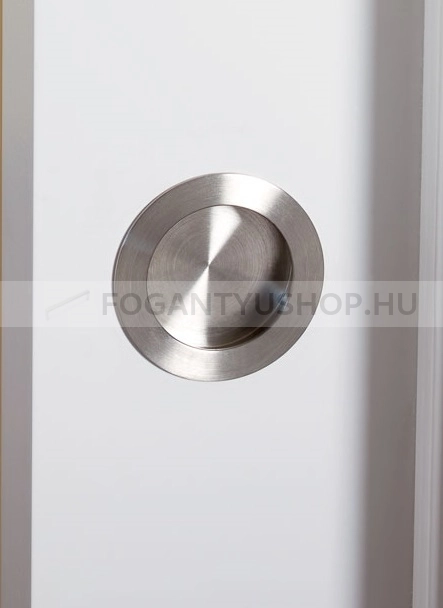 VIEFE Bútor fogantyú - RADI 50 - 1 furatos - Szálcsiszolt nikkel NisatE - Inox - Rozsdamentes acél - inox fém bútorfogantyú