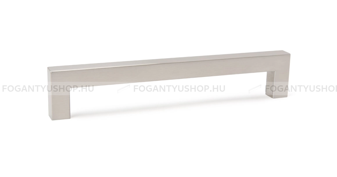 VIEFE Bútorfogantyú - FORT - Csiszolt rozsdamentes acél S25 - Inox - Rozsdamentes acél - inox fém bútorfogantyú