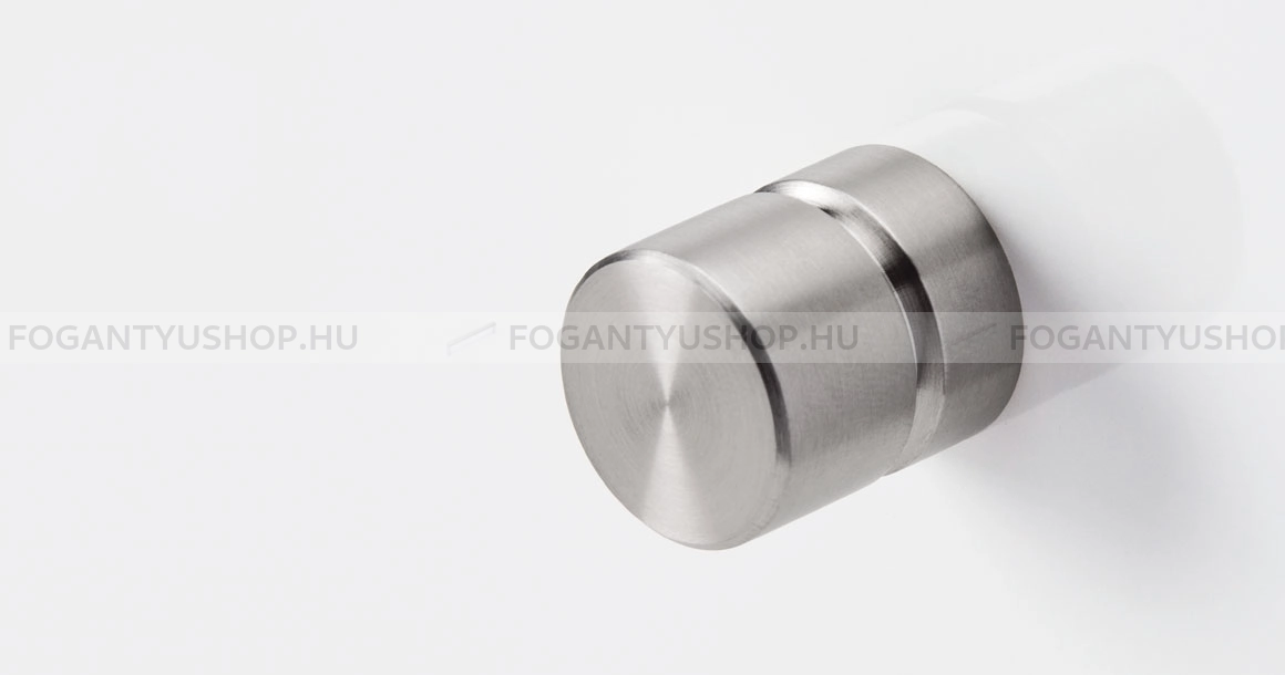 VIEFE Fogantyú - ACER 28 - 1 furatos - Csiszolt rozsdamentes acél S25 - Inox - Rozsdamentes acél - inox fém bútorfogantyú
