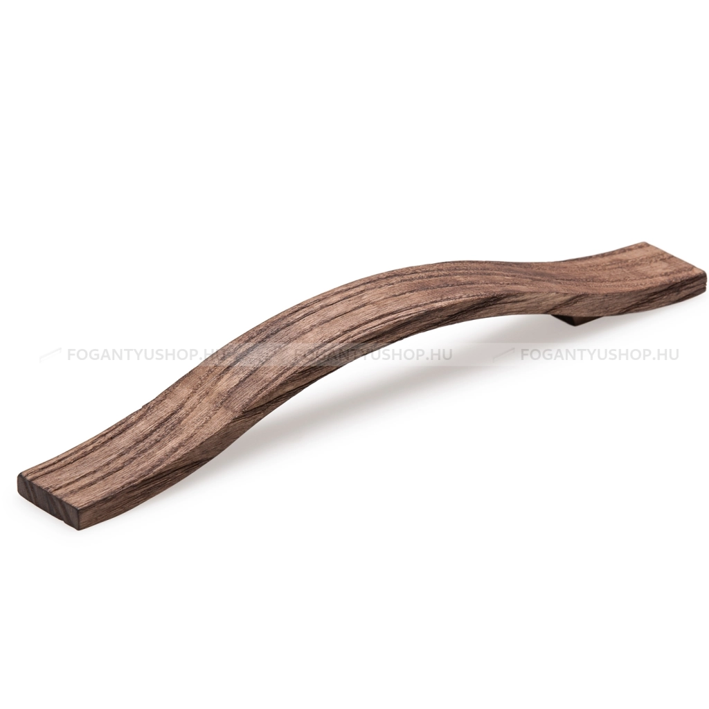 VIEFE Fogantyú - CALIN 160 Amerikai diófa - furattáv 160 mm - Csiszolt barna W08 - Fa - Fa bútorfogantyú