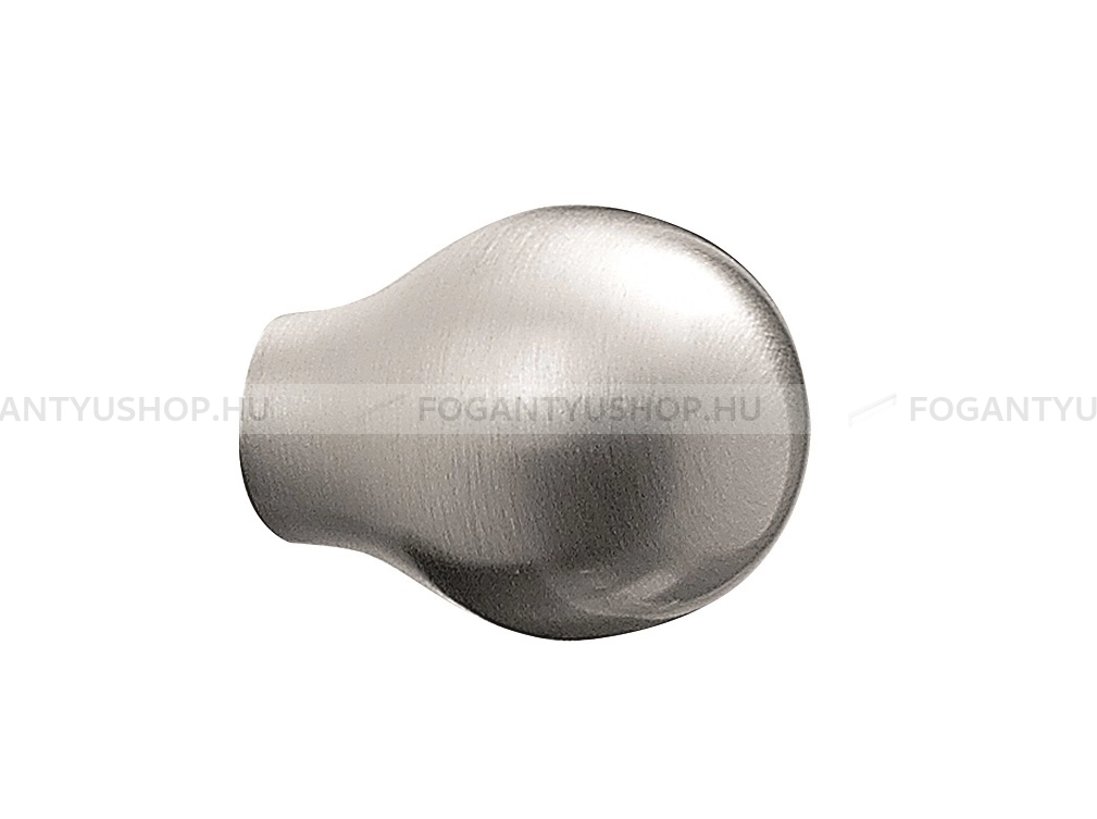 FURNIPART Bútorfogantyú - CANE - 1 furatos - Ezüst inox (szálcsiszolt) SNiL - Inox - Rozsdamentes acél - inox fém bútorfogantyú