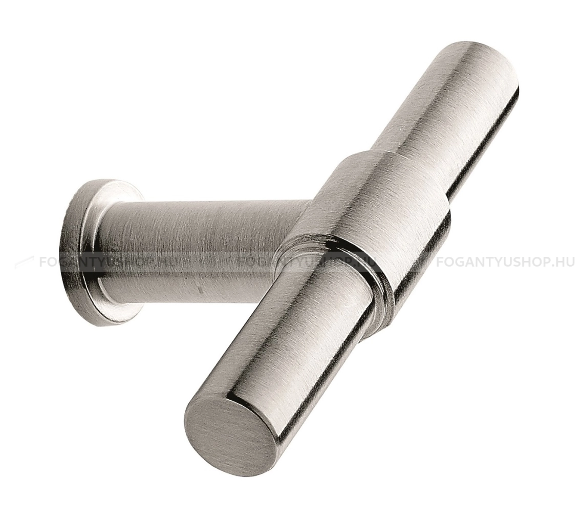 FURNIPART Fogantyú - KNOT - 1 furatos - Polírozott acél 25 - Inox - Rozsdamentes acél - inox fém bútorfogantyú