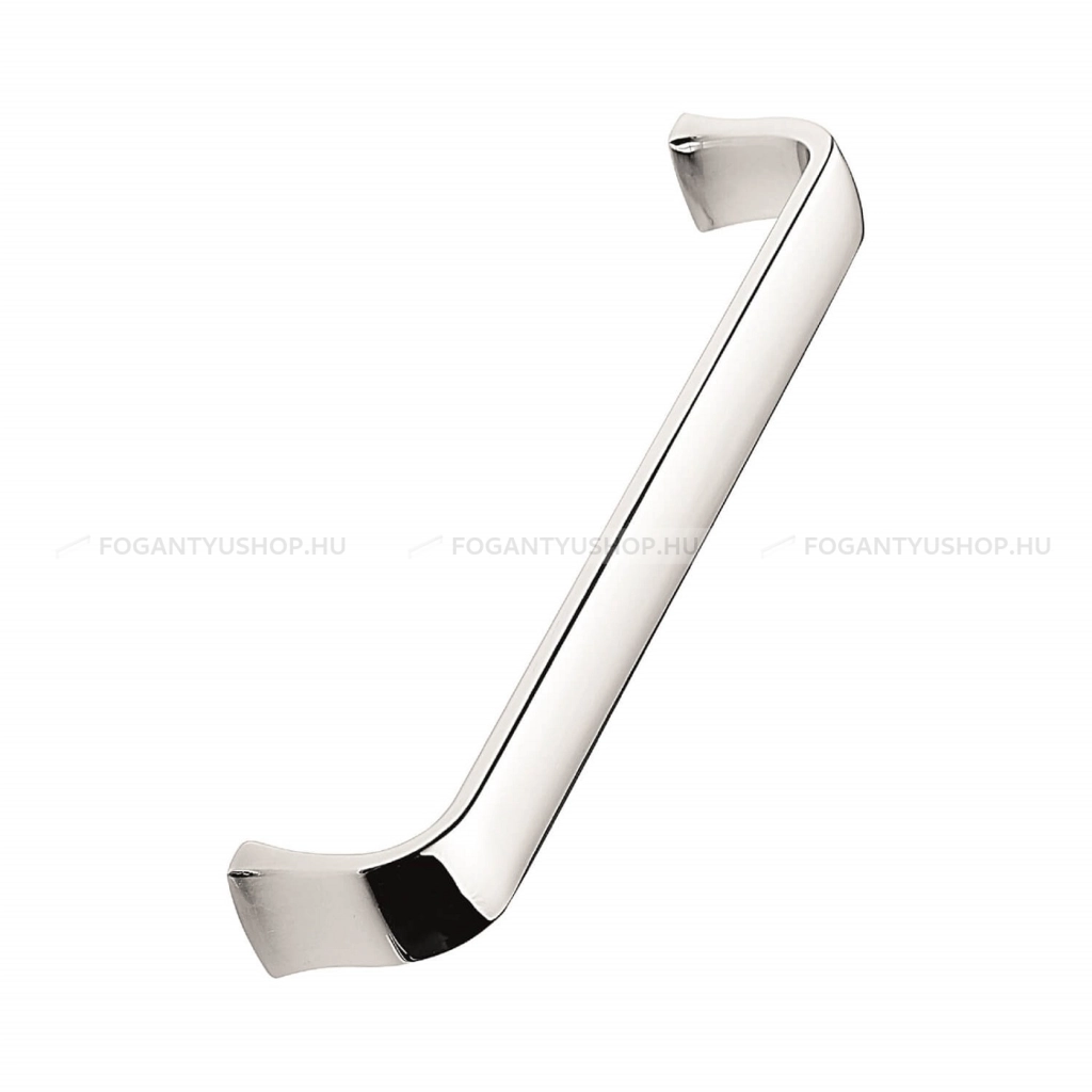 FURNIPART Bútor fogantyú - 160 - furattáv 160 mm - Fényes króm 08 - Zamak fém ötvözet - Egy méretben gyártott fém bútorfogantyú